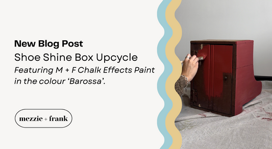 Shoe Shine Box Upcycle