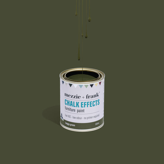 Chalk Effects Furniture Paint - Baggy Green