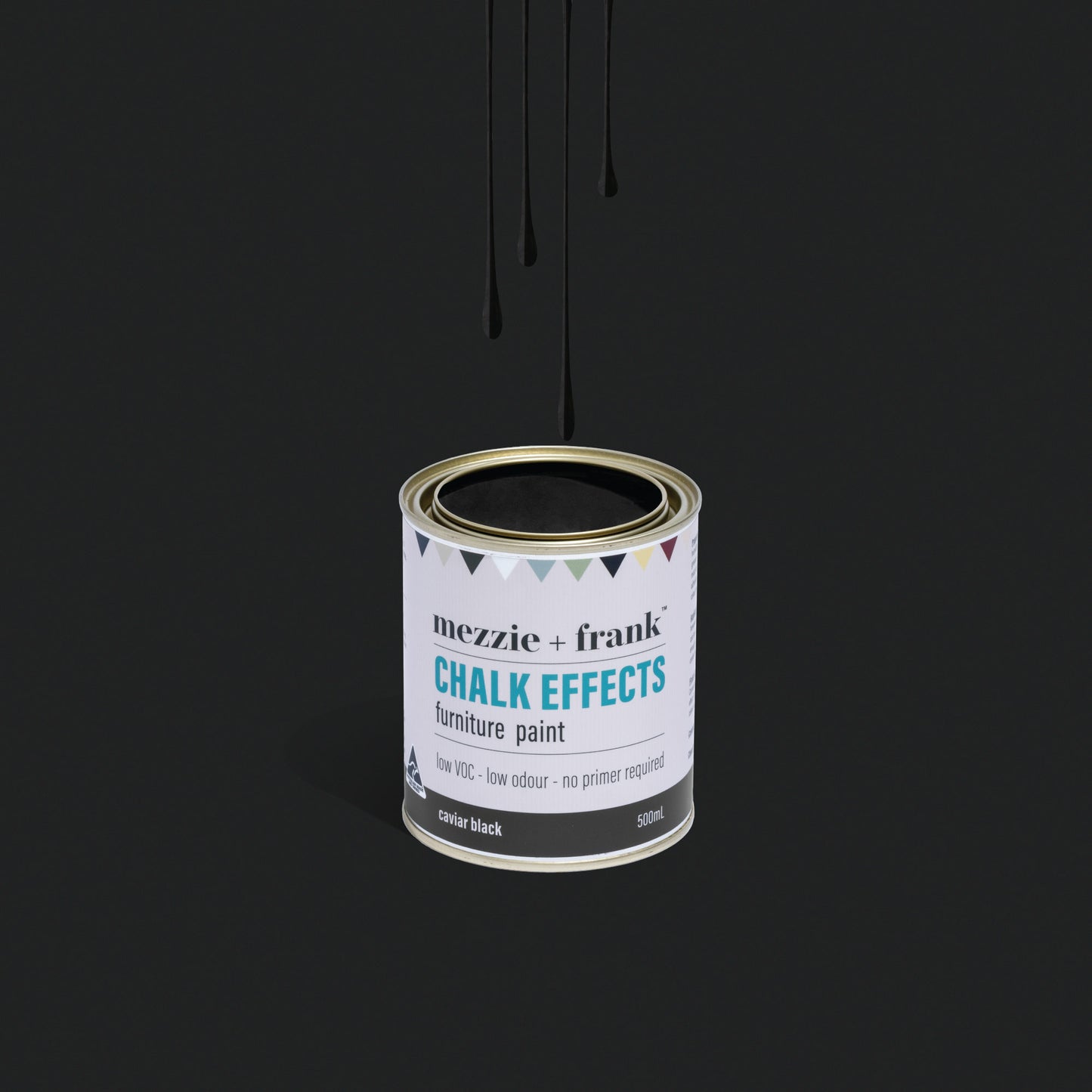 Chalk Effects Furniture Paint - Caviar Black
