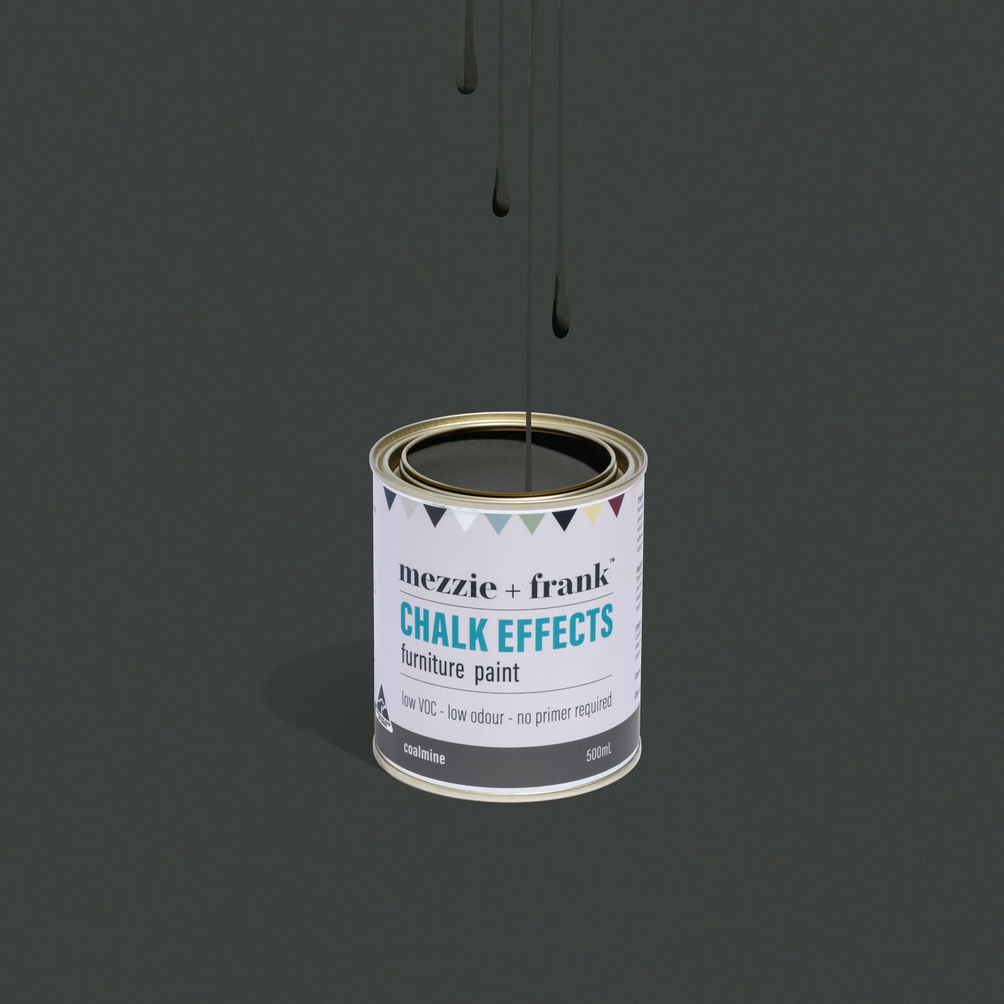 Chalk Effects Furniture Paint - Coalmine