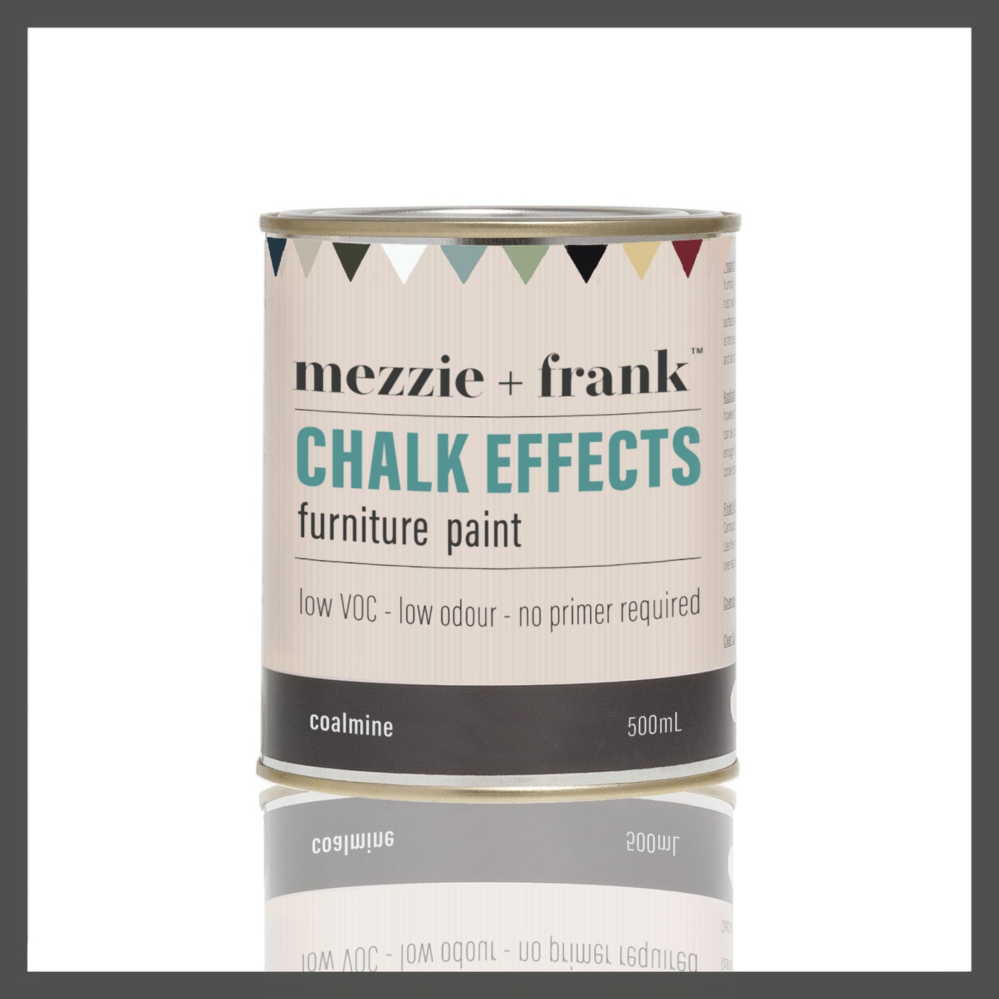 Chalk Effects Furniture Paint - Coalmine