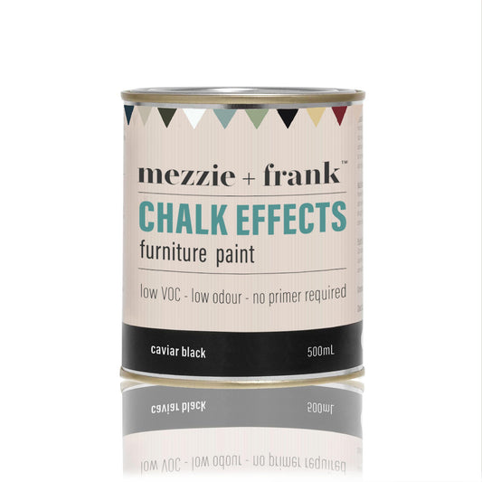 Chalk Effects Furniture Paint - Caviar Black