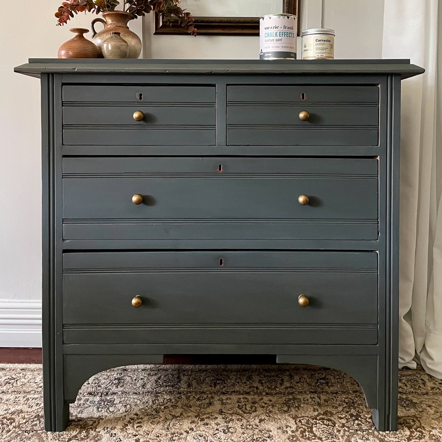 Chalk Effects Furniture Paint - Coalmine