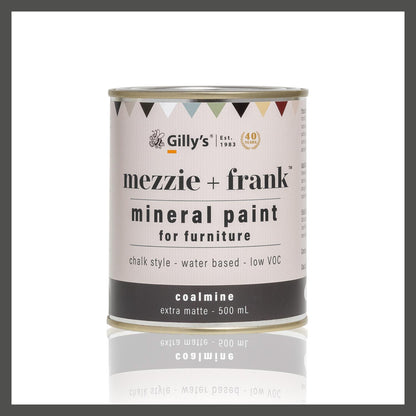 Mineral Paint Coalmine - Chalk Style